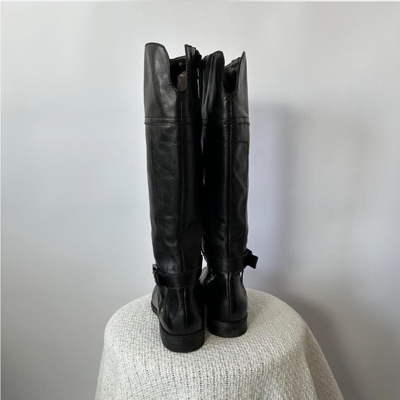 Marc Fisher Audrey leather riding boots size 7.5 - Picture 3 of 8